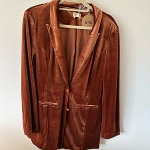 Velvet Blazer